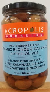 Olives Blonde & Kalamata - Pitted (Acropolis)